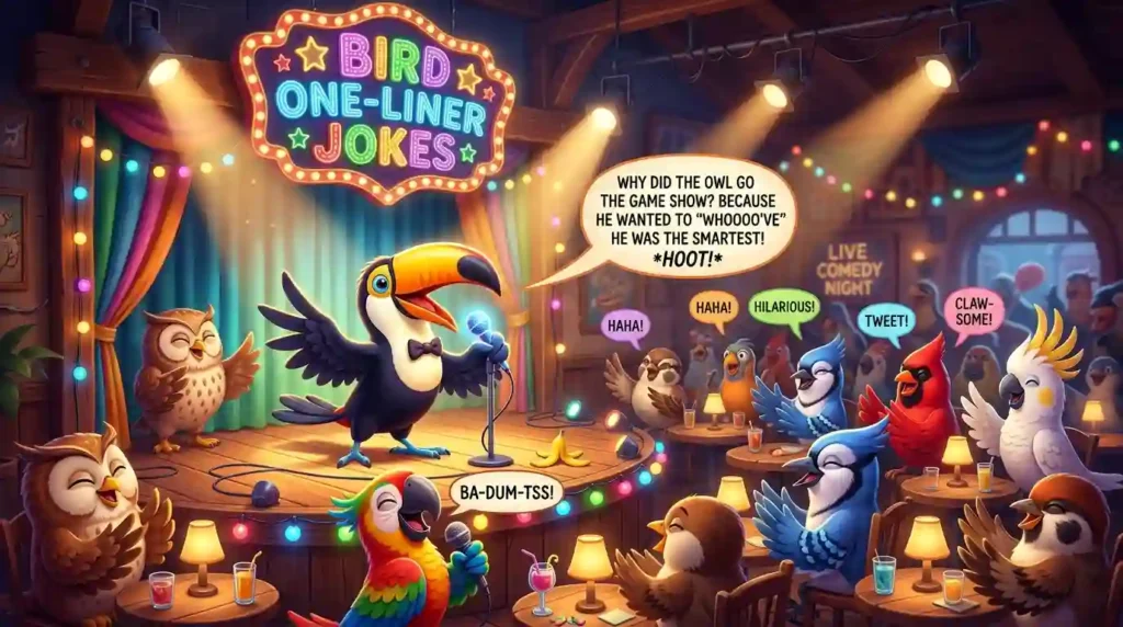  Bird One-Liner Jokes
