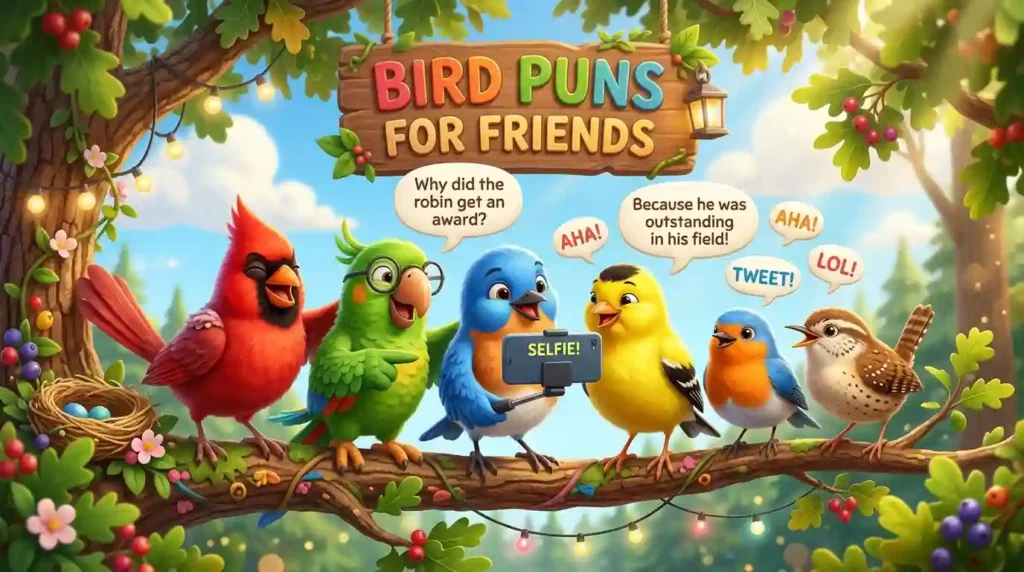 Bird Puns for Friends
