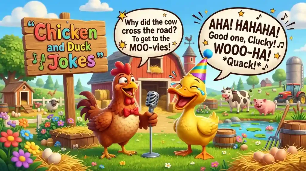 Chicken and Duck Jokes