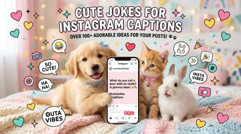 Cute Jokes for Instagram Captions