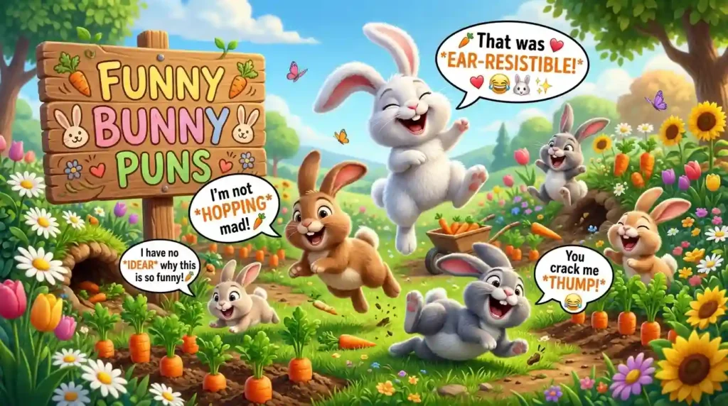Funny Bunny Puns