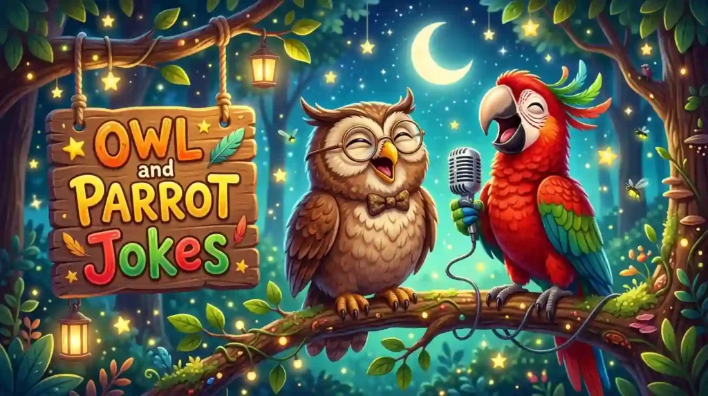 Owl and Parrot Jokes