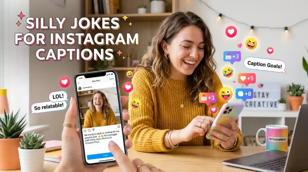 Silly Jokes for Instagram Captions