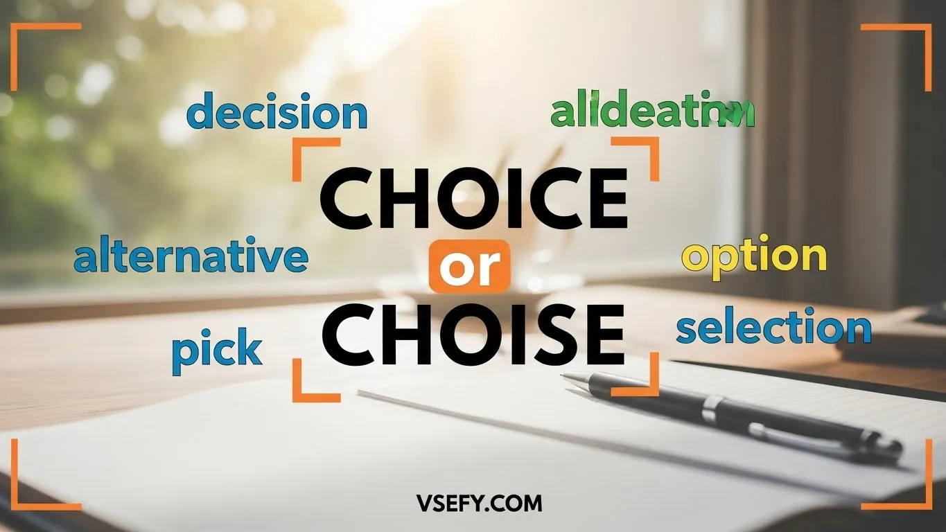 Choise or Choice
