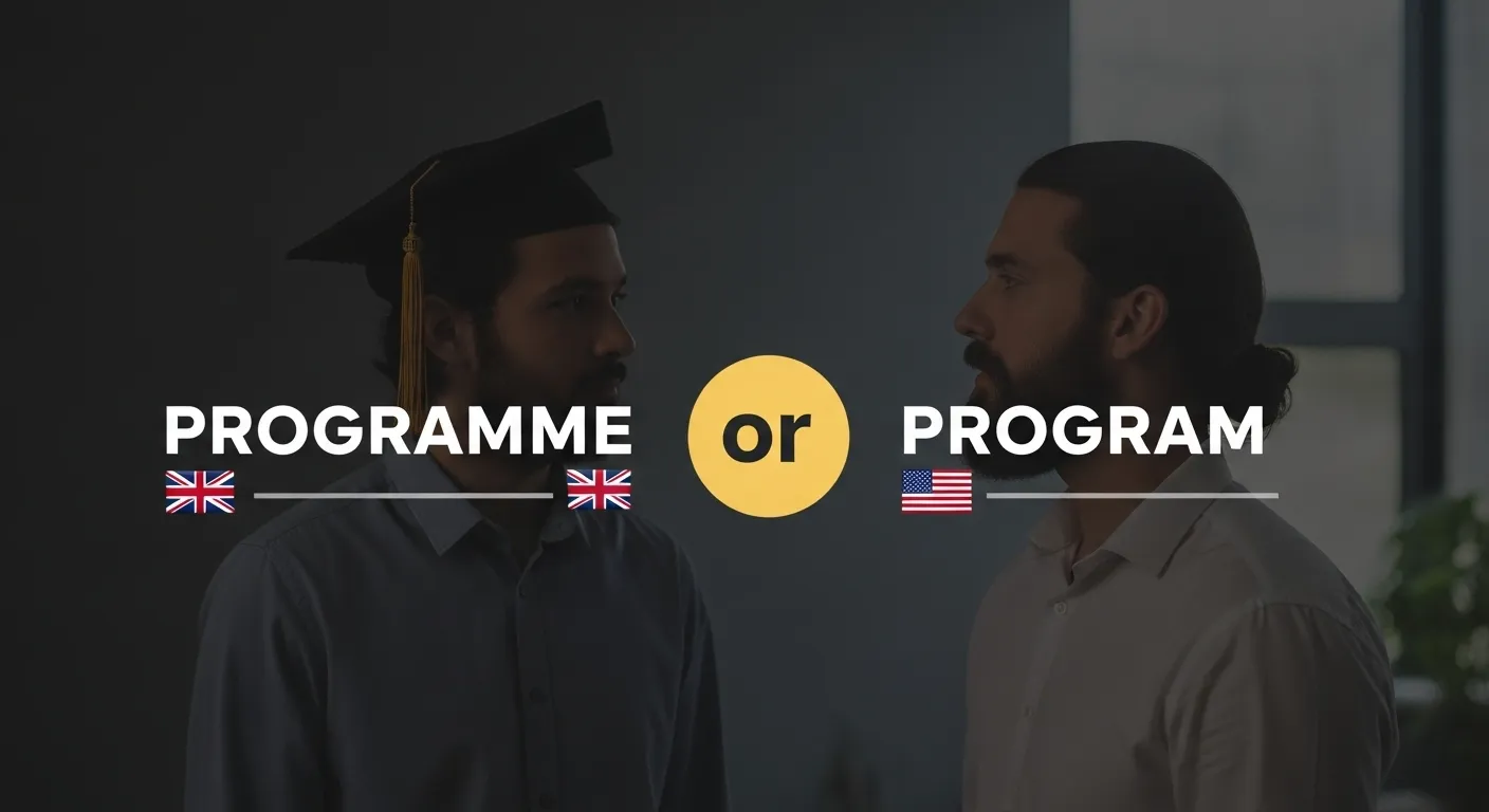 Programme or Program