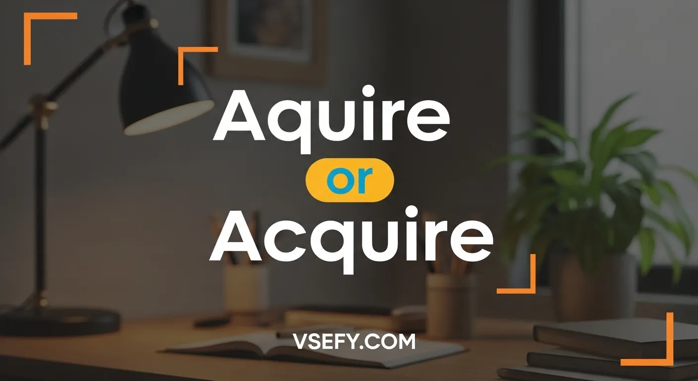 Aquire or Acquire