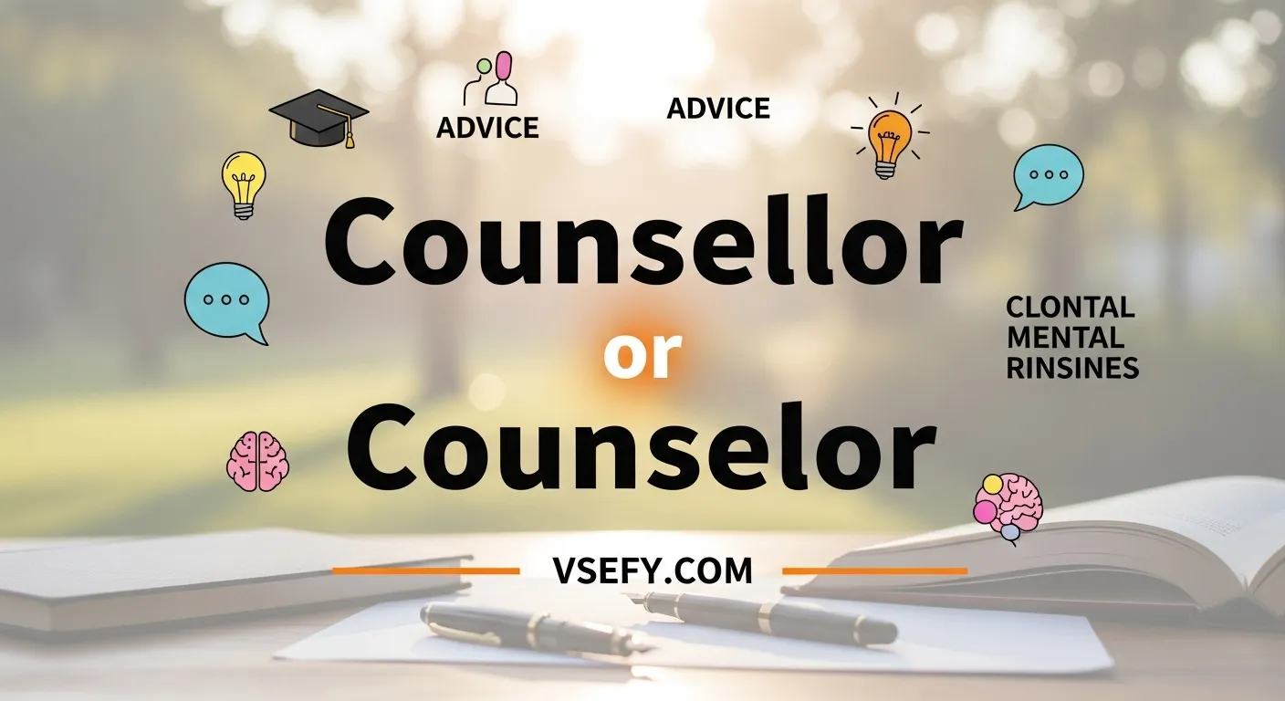 Counsellor or Counselor