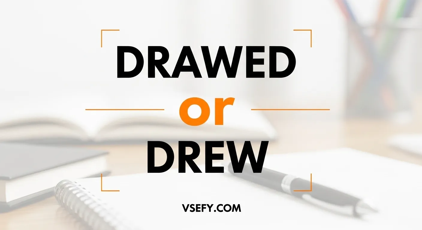 Drawed or Drew