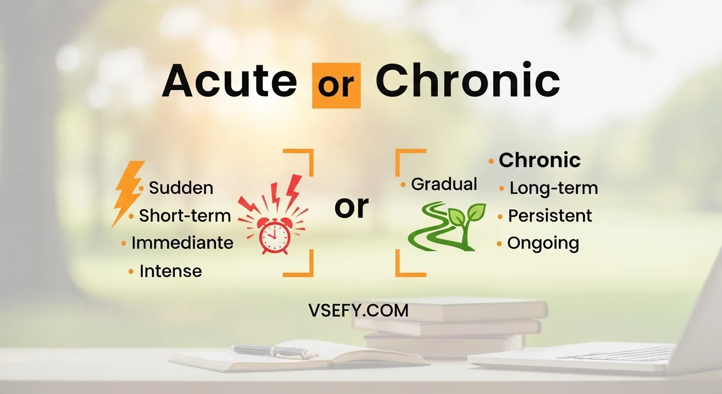 Acute or Chronic