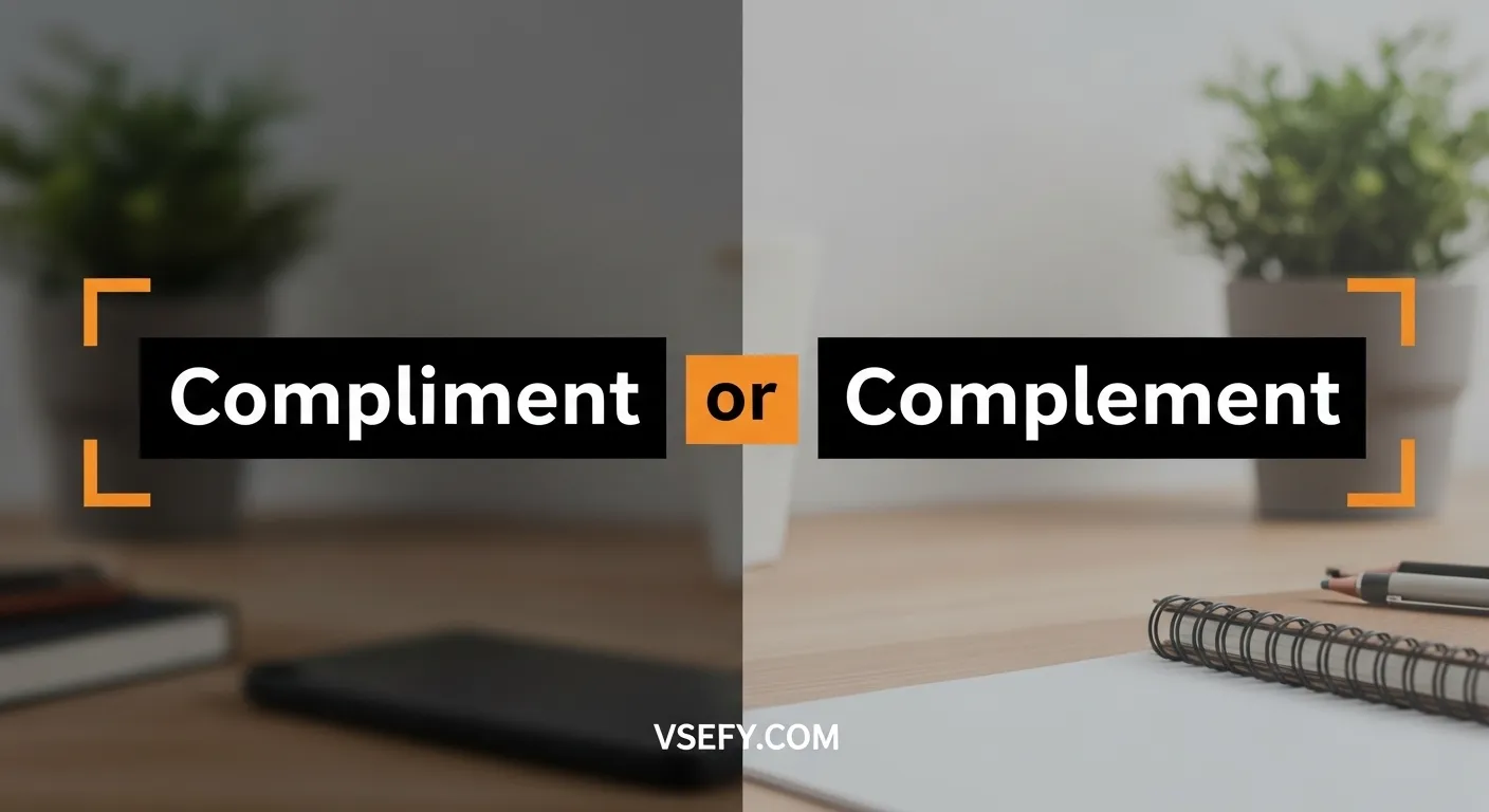 Compliment or Complement