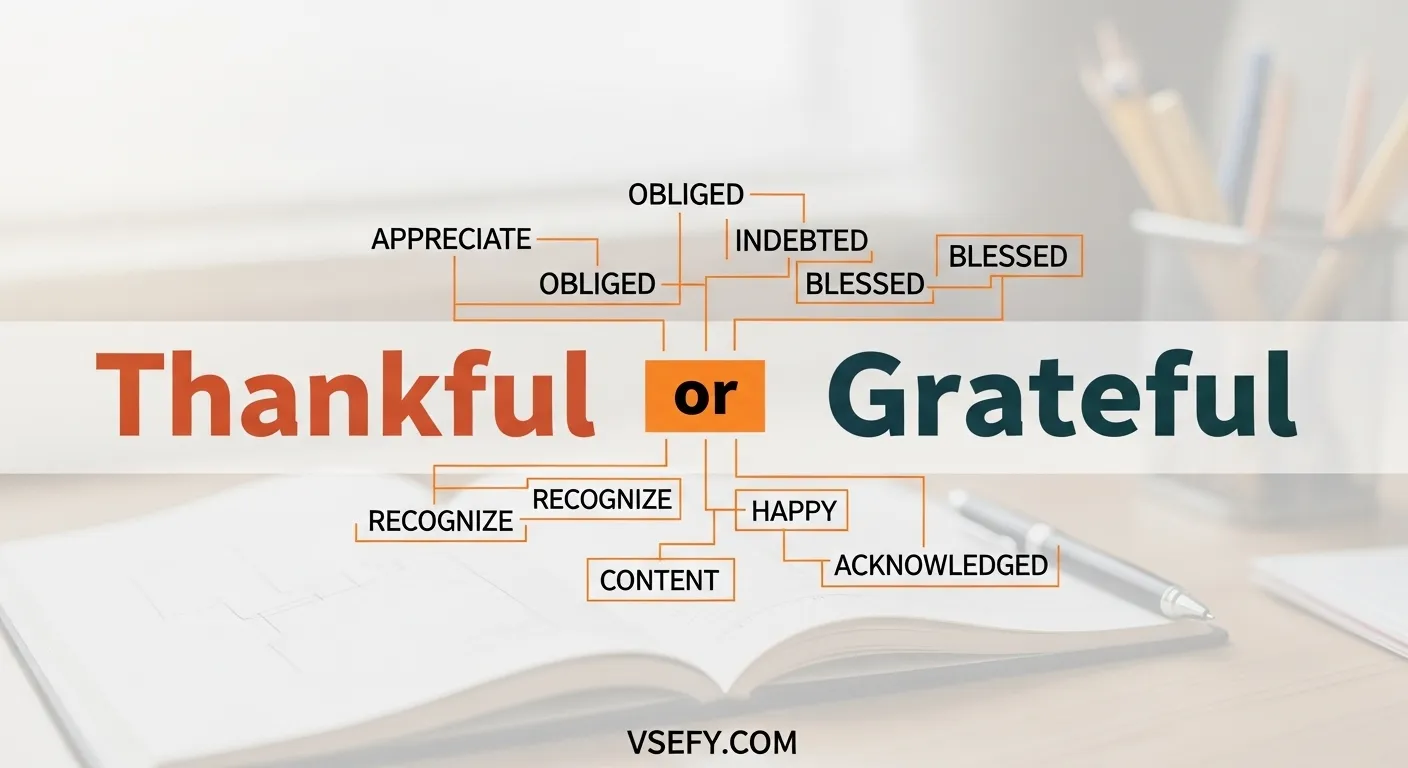 Thankful or Grateful