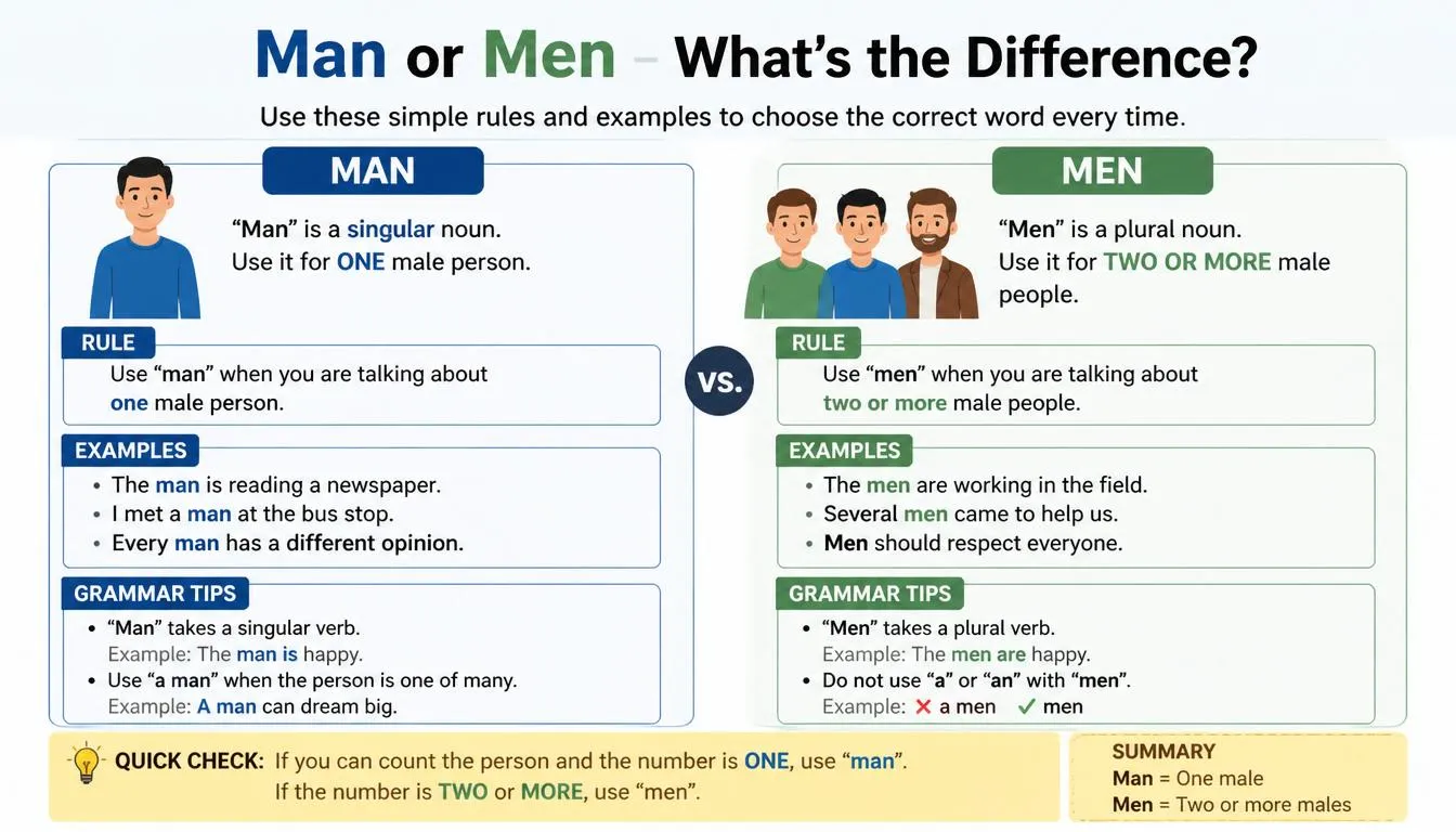 Man or Men