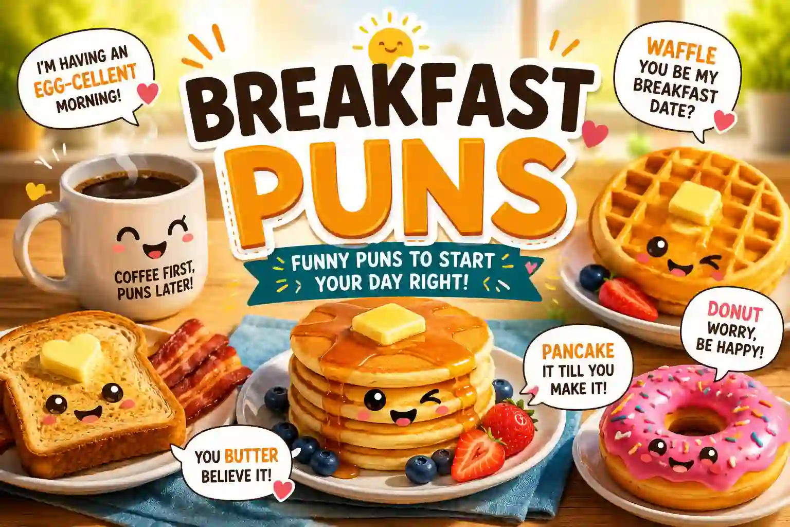 Breakfast Puns