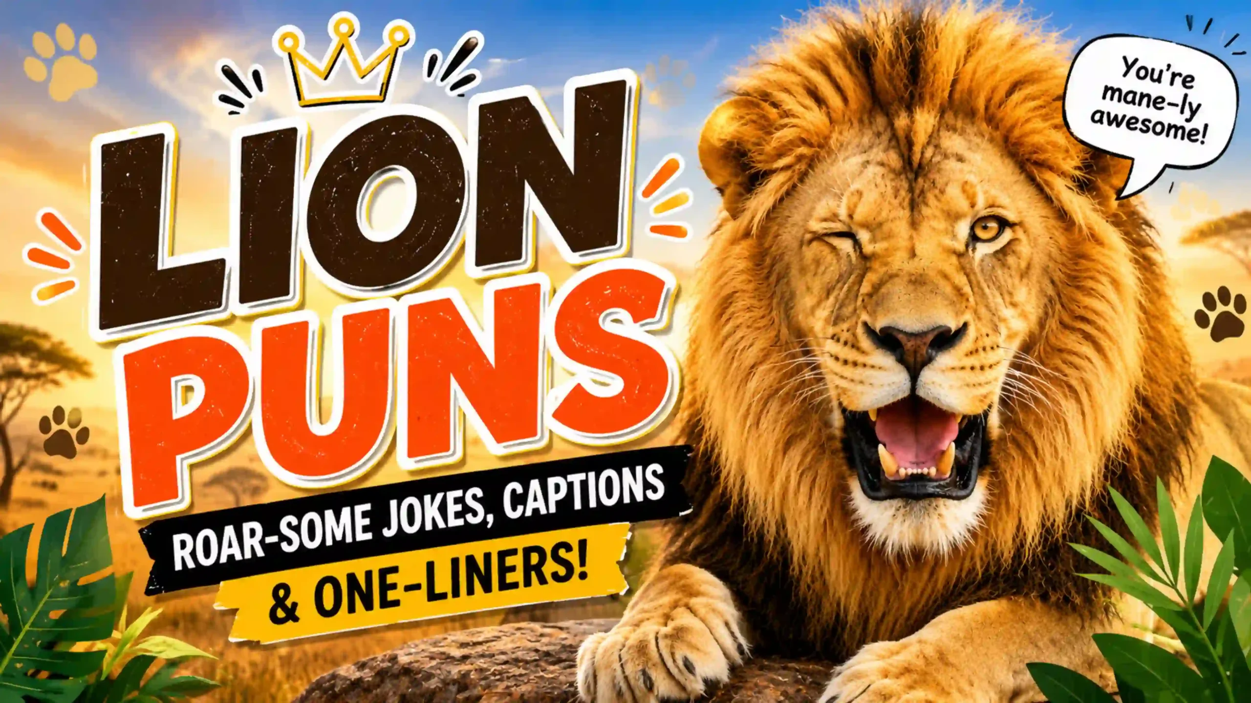 Lion Puns