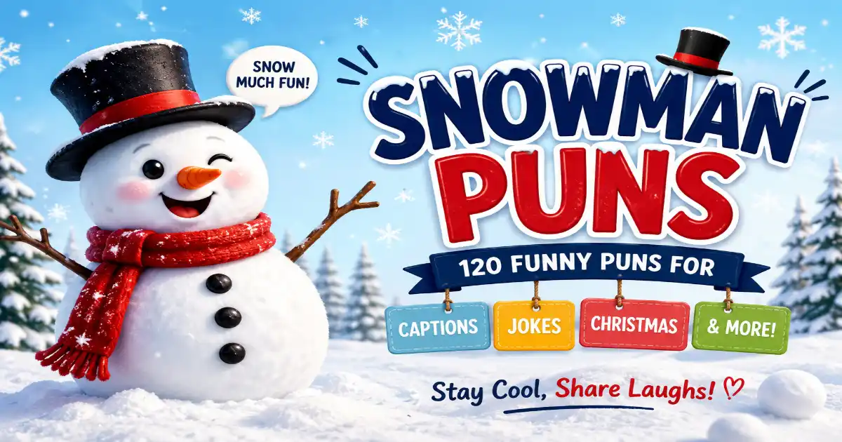 Snowman Puns